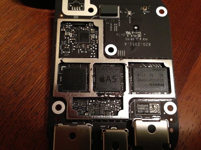 Tweaked Apple TV Features Smaller A5 Processor, Not A5X [Photo]