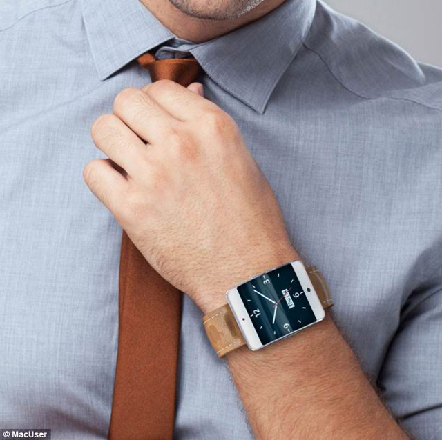 New iWatch Concept With Leather Strap [Images]