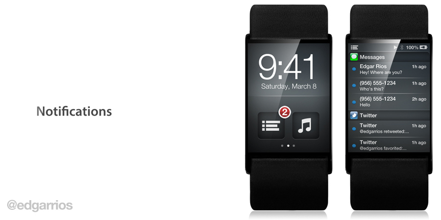 New iWatch Concept Features Sleek Design [Images]