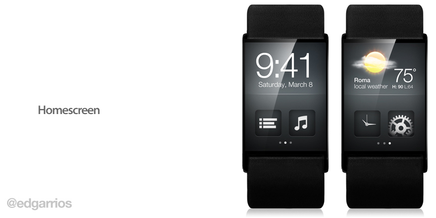 New iWatch Concept Features Sleek Design [Images]