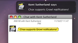 Chax 2.2 Adds New Features to iChat