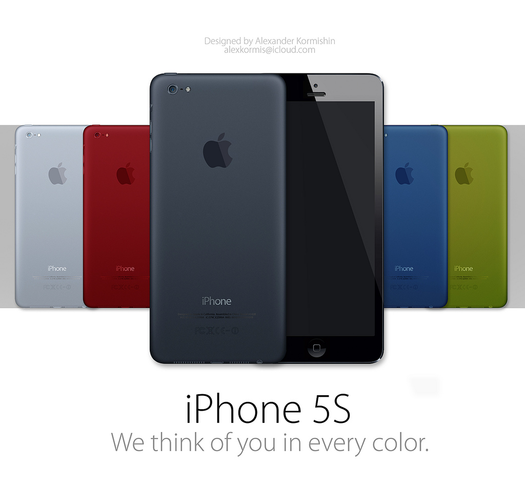 iPhone 5S to Be Announced in July, Arrive in 5 Colors?