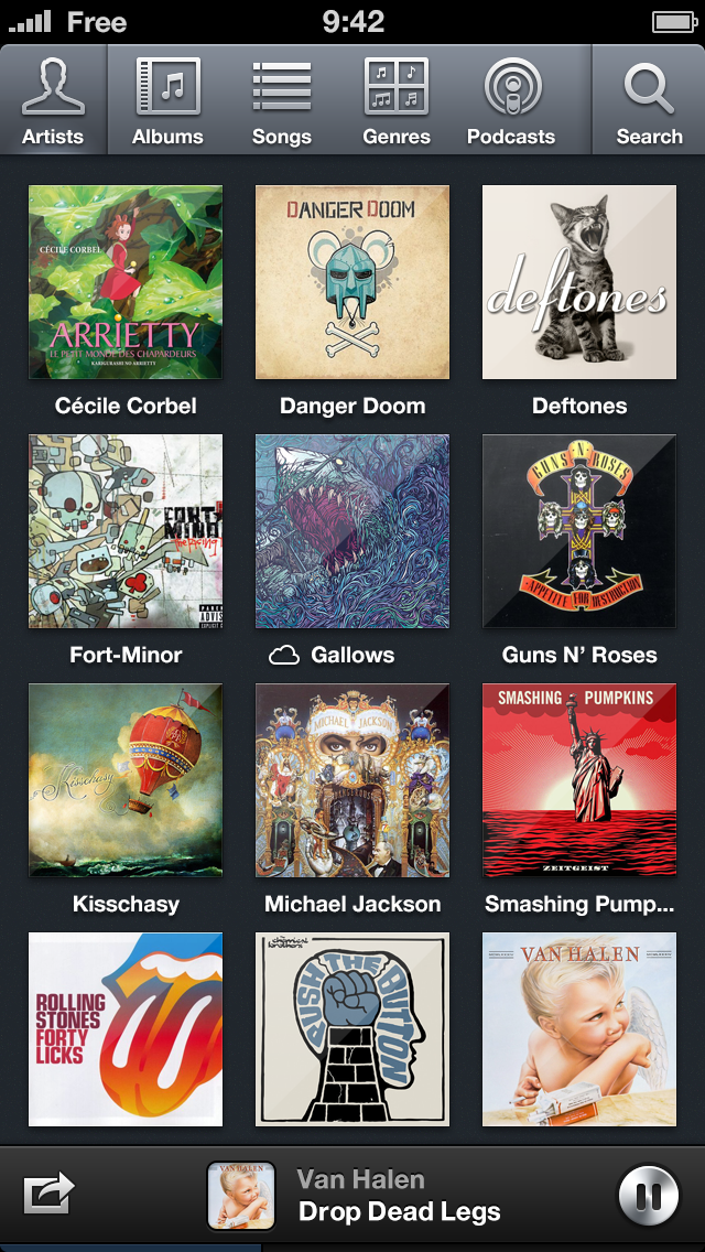 Ecoute Music Player Update Brings Auto Artwork Downloads, Play Next, More