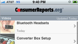 Consumer Reports Adds Video Capability