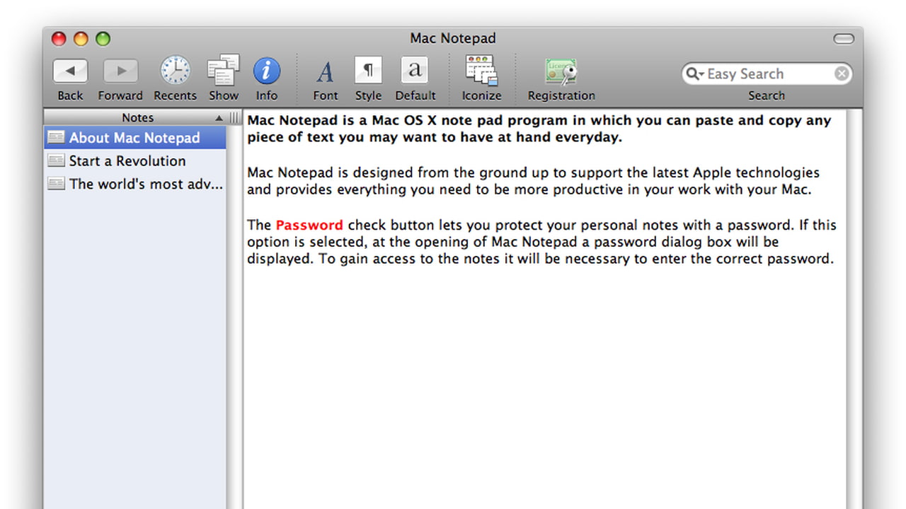 Apimac Announces Mac Notepad 6.5 - iClarified