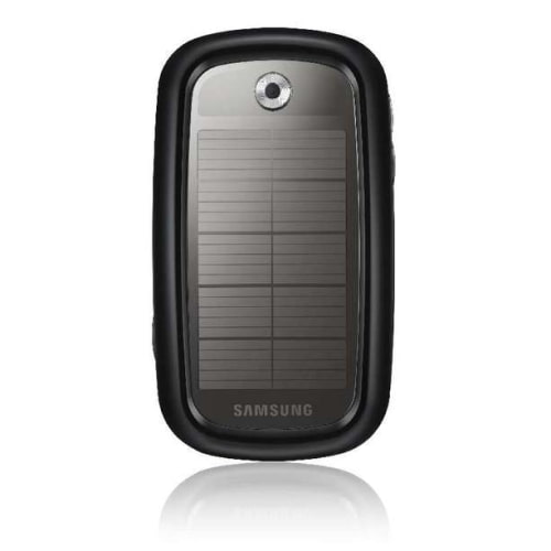 Samsung Unveils &#039;Blue Earth&#039; Solar Touch Phone