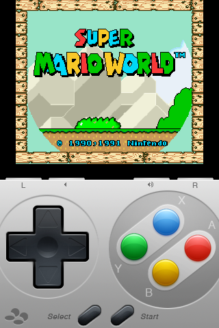 ZodTTD Releases snes4iphone v3.5 for 2.x.x iPhones