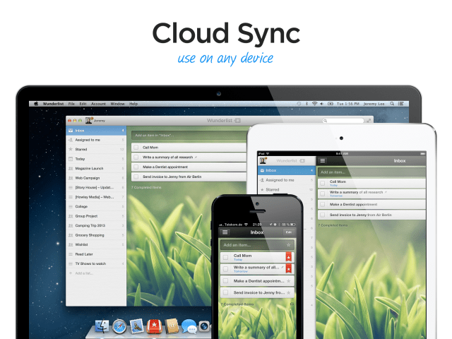Wunderlist Pro Released for iOS and OS X