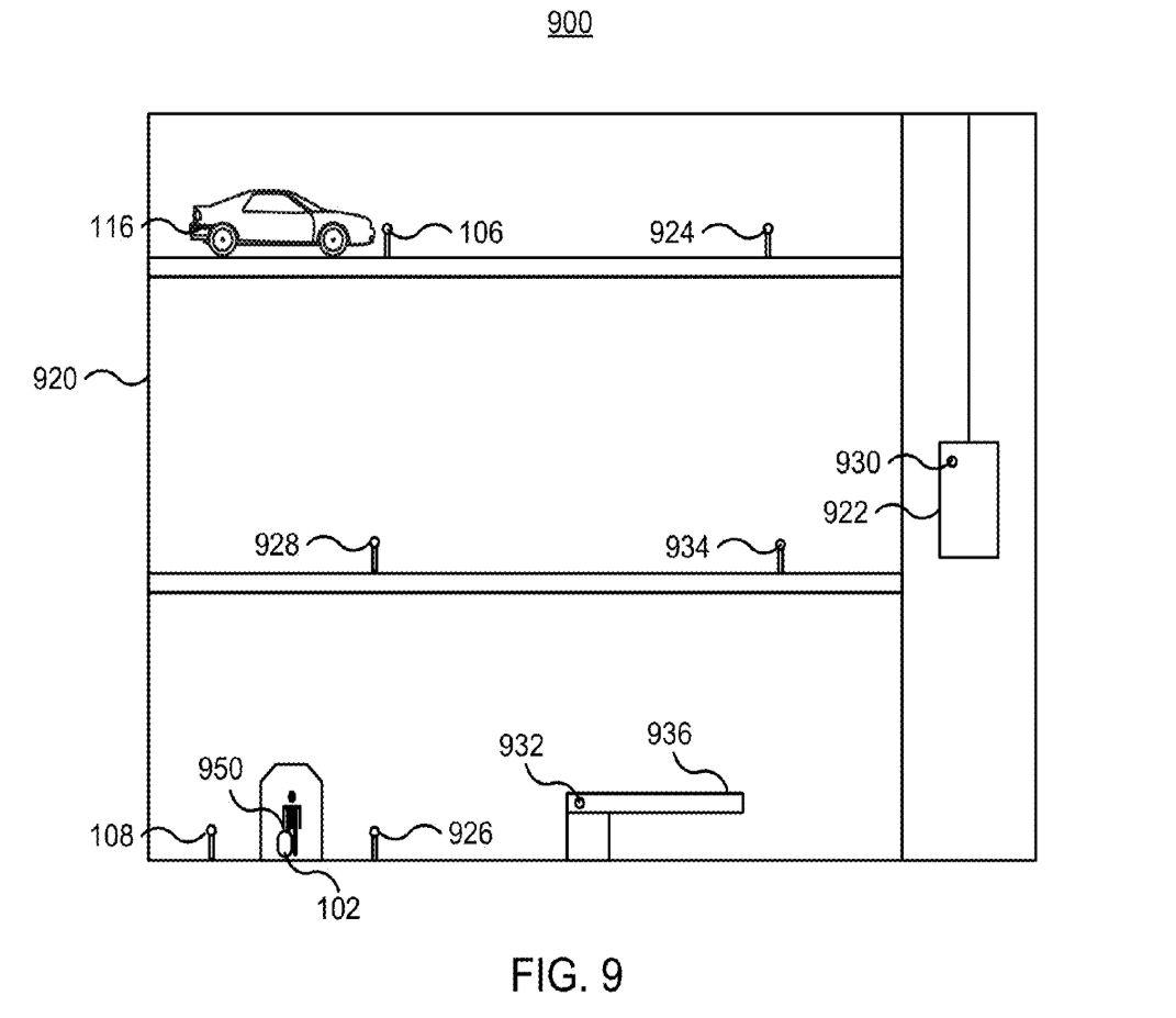 Apple Patents Method for Locating a Vehicle in a Parking Garage