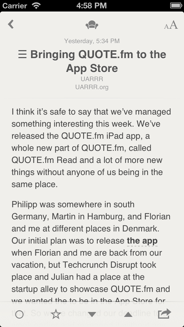 Reeder App is Updated With Feedbin and Standalone RSS Support Reeder App is Updated With Feedbin and Standalone RSS Support