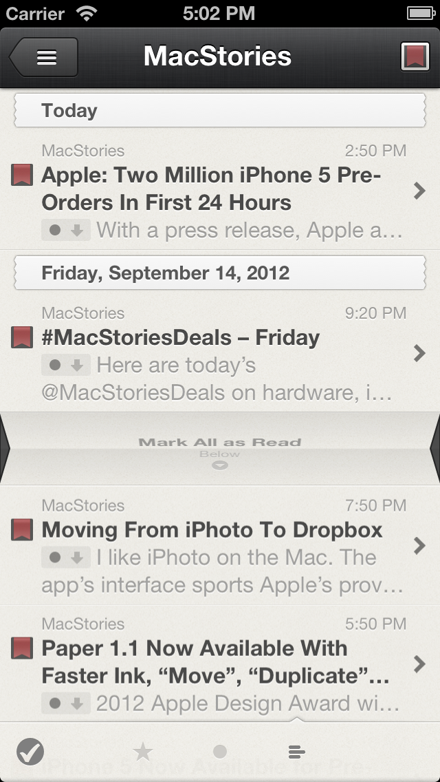 Reeder App is Updated With Feedbin and Standalone RSS Support Reeder App is Updated With Feedbin and Standalone RSS Support
