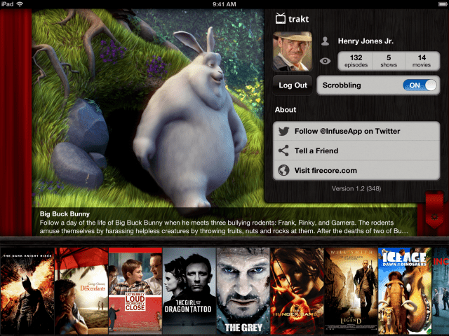FireCore Adds iPhone Support to Infuse Media Player App