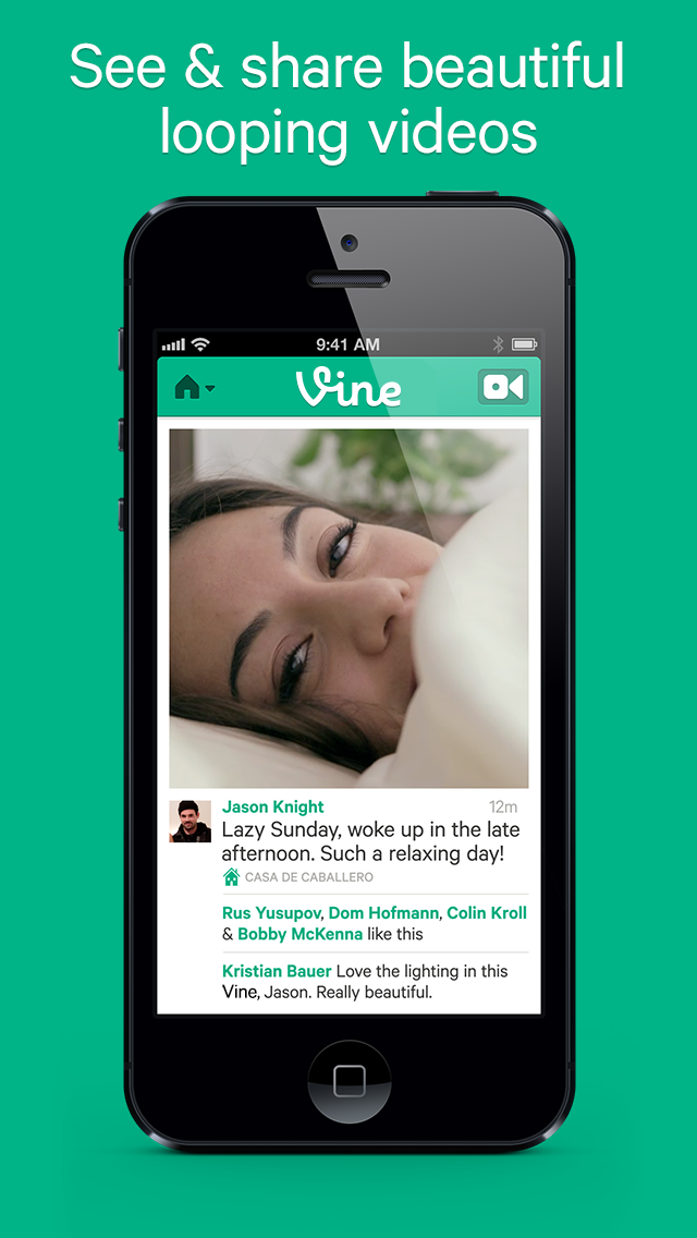 Vine App is Updated With Front-Facing Camera Support