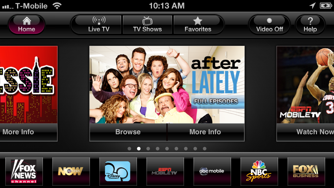 T-Mobile Launches New T-Mobile TV App for iPhone