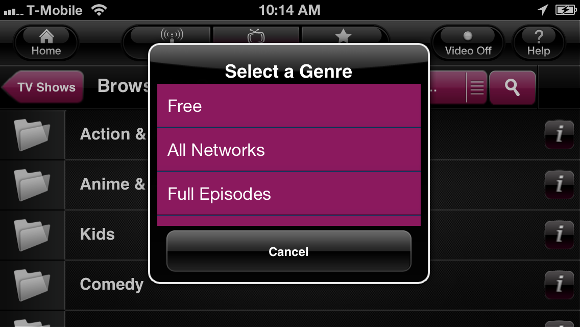 T-Mobile Launches New T-Mobile TV App for iPhone