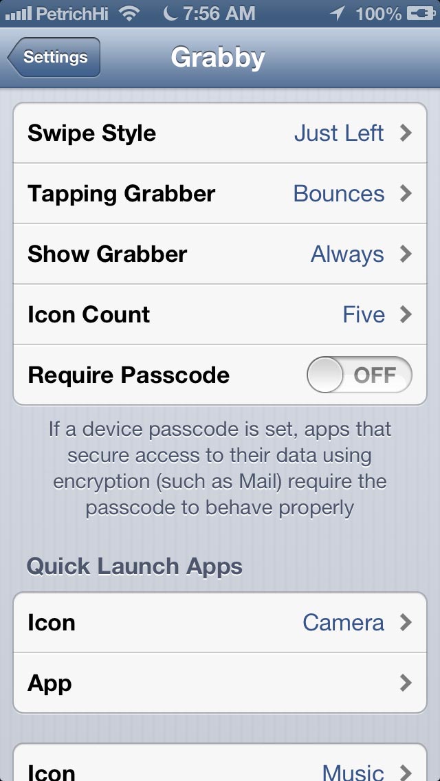 Grabby Adds Shortcuts to the iOS Lock Screen Grabber