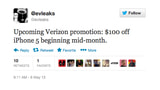 Verizon to Launch $100 Off iPhone 5 Promotion?