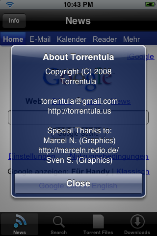 Torrentula v2.0 Released for iPhone