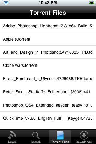 Torrentula v2.0 Released for iPhone