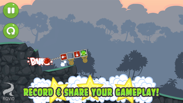 Bad Piggies Adds 15 New Levels, Ability to Record and Share Tricks