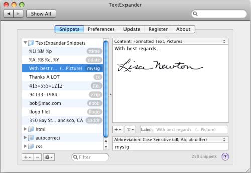 TextExpander 2.5.2 Adds Shell Script Snippets