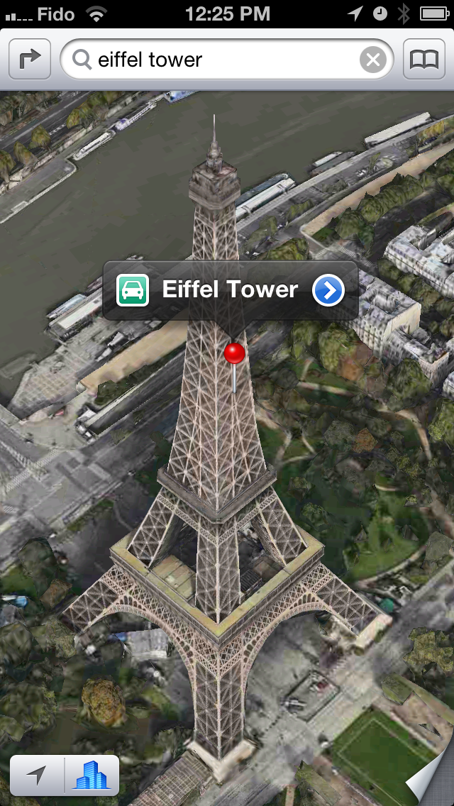 Apple Updates Maps With 3D Flyover Support for Paris