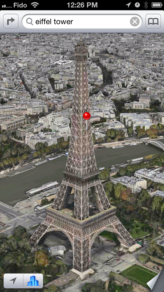 Apple Updates Maps With 3D Flyover Support for Paris