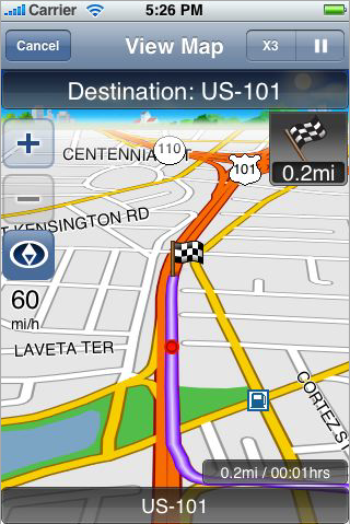 Turn By Turn iPhone GPS App Already in App Store