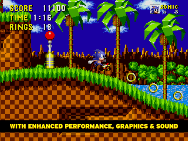 Sonic The Hedgehog 2.0 is an All New Port of the Game to iOS