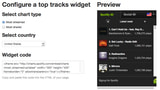 Spotify Launches Embeddable Top 50 Music Charts