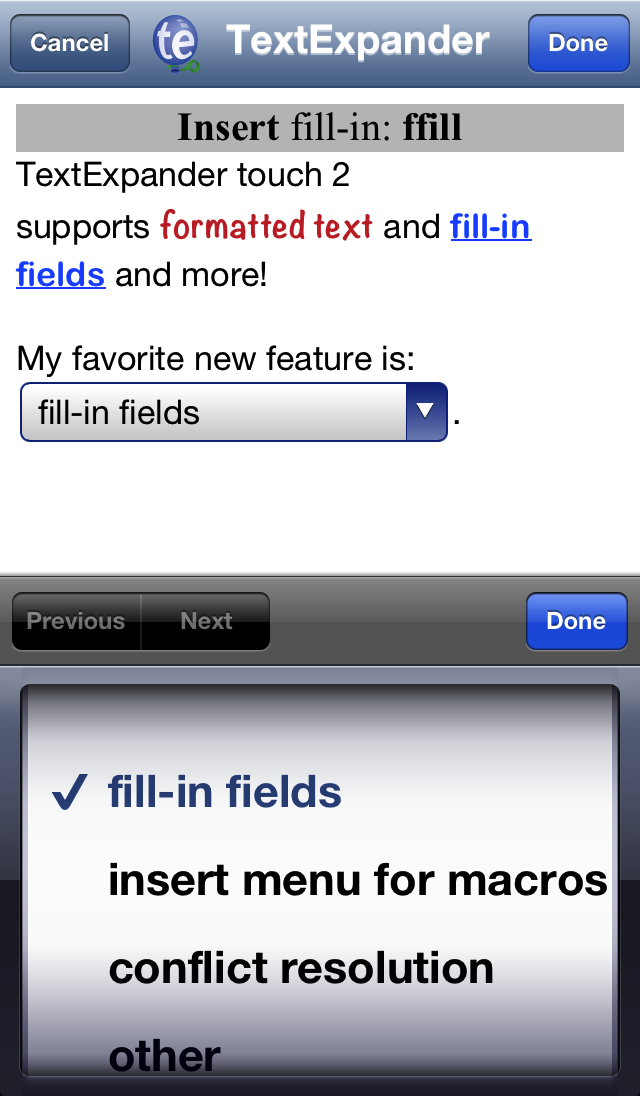 TextExpander for iOS Gets a Major Update