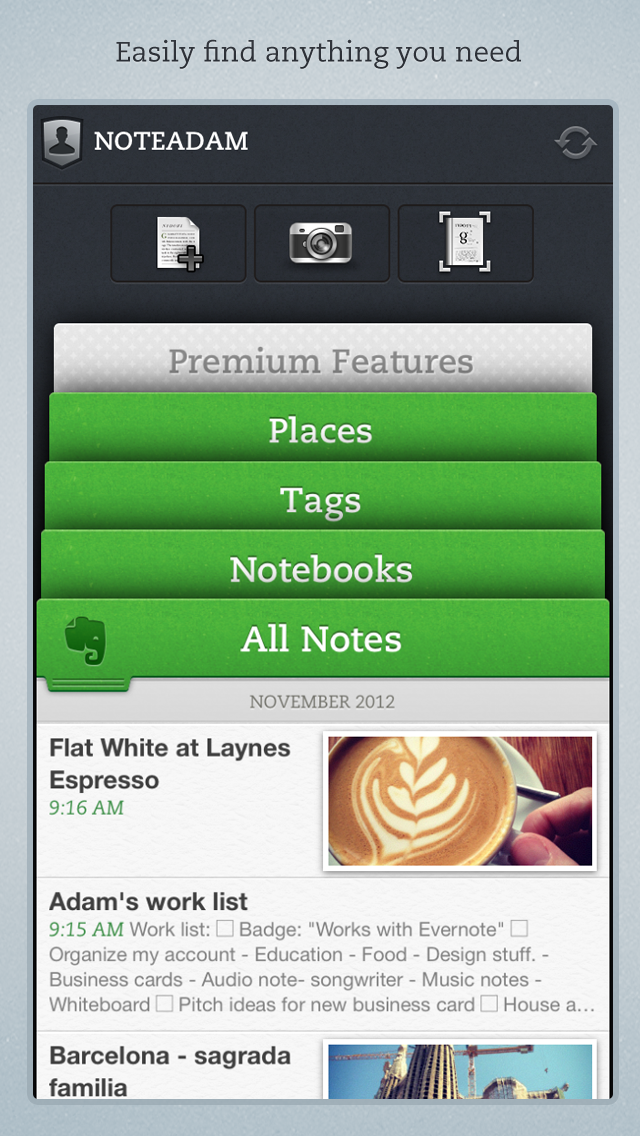 Evernote With Reminders is Now Available in the App Store