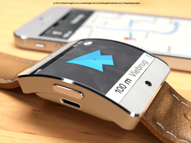 iWatch Concept Updated With Maps Interface [Gallery]