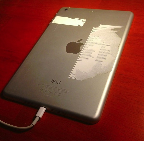 iPad Mini Prototype With Two Microphones [Photos]