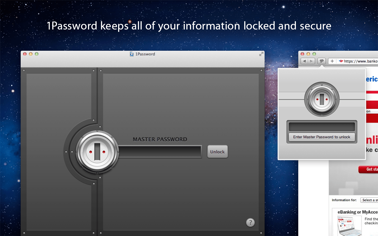Master password. 1password for Mac Unlock. 1password for Mac Unlock finger.