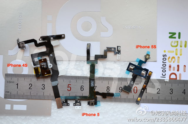 Leaked Parts Reveal Gold Colored SIM Card Tray and Buttons for iPhone 5S? [Photos]