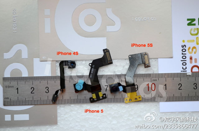 Leaked Parts Reveal Gold Colored SIM Card Tray and Buttons for iPhone 5S? [Photos]