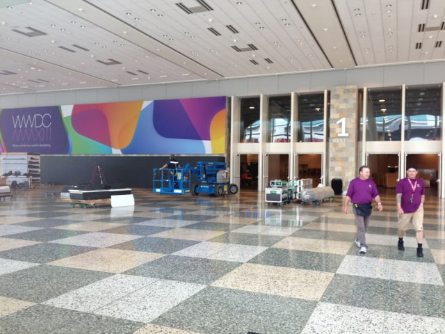 Apple Starts Prepping Moscone West for WWDC 2013 [Photos]
