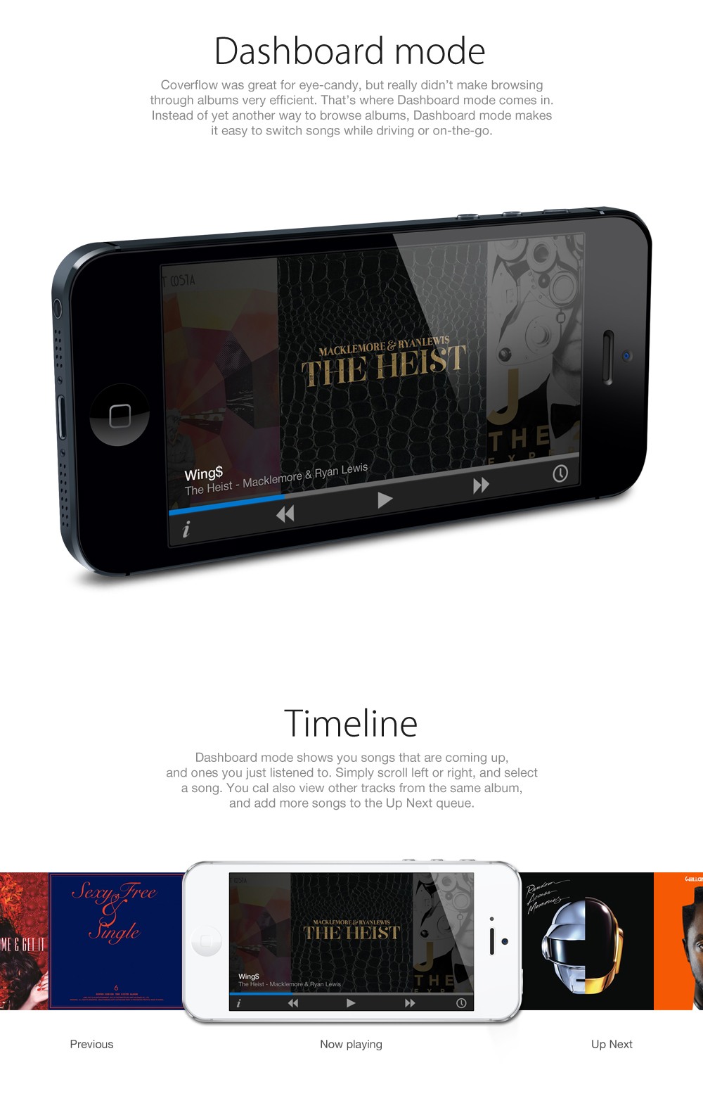 Beautiful New iOS Music App Concept [Images]