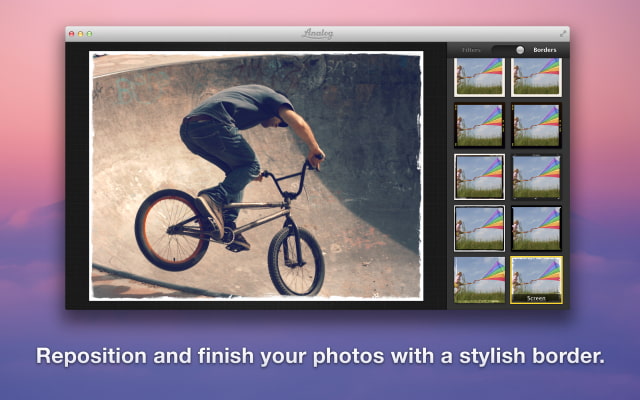 Analog for OS X Adds Filters From Analog Camera App, Goes On Sale for 50% Off