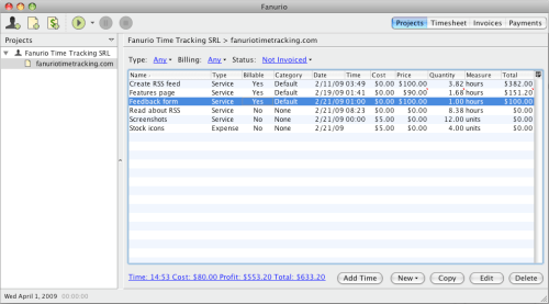 Fanurio Time Tracking SRL Releases Fanurio 2.0