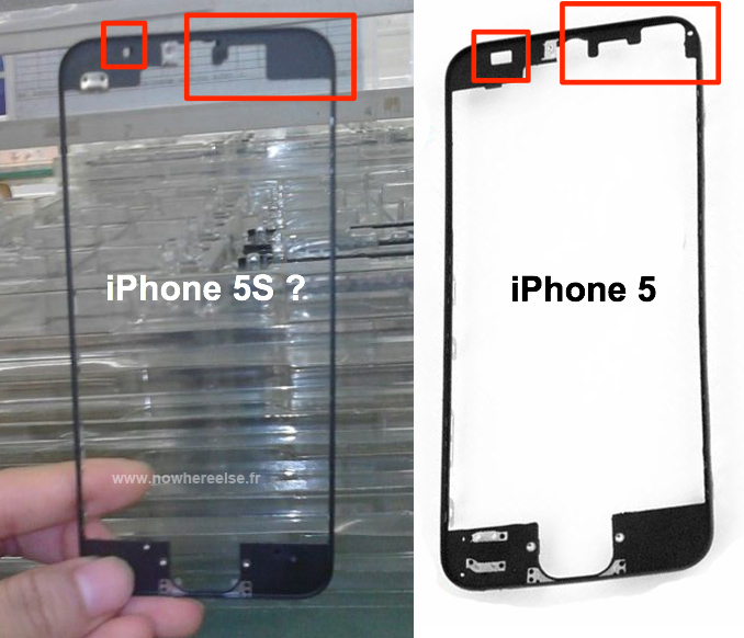 Leaked Photos Show iPhone 5S Frame on the Assembly Line?