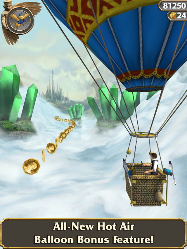Temple Run: Oz Now Lets You Run as China Girl, Change Oz Costume