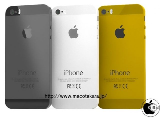 iPhone 5S Rumored To Be Available In Gold, Cheaper iPhone To Come In Many Colors