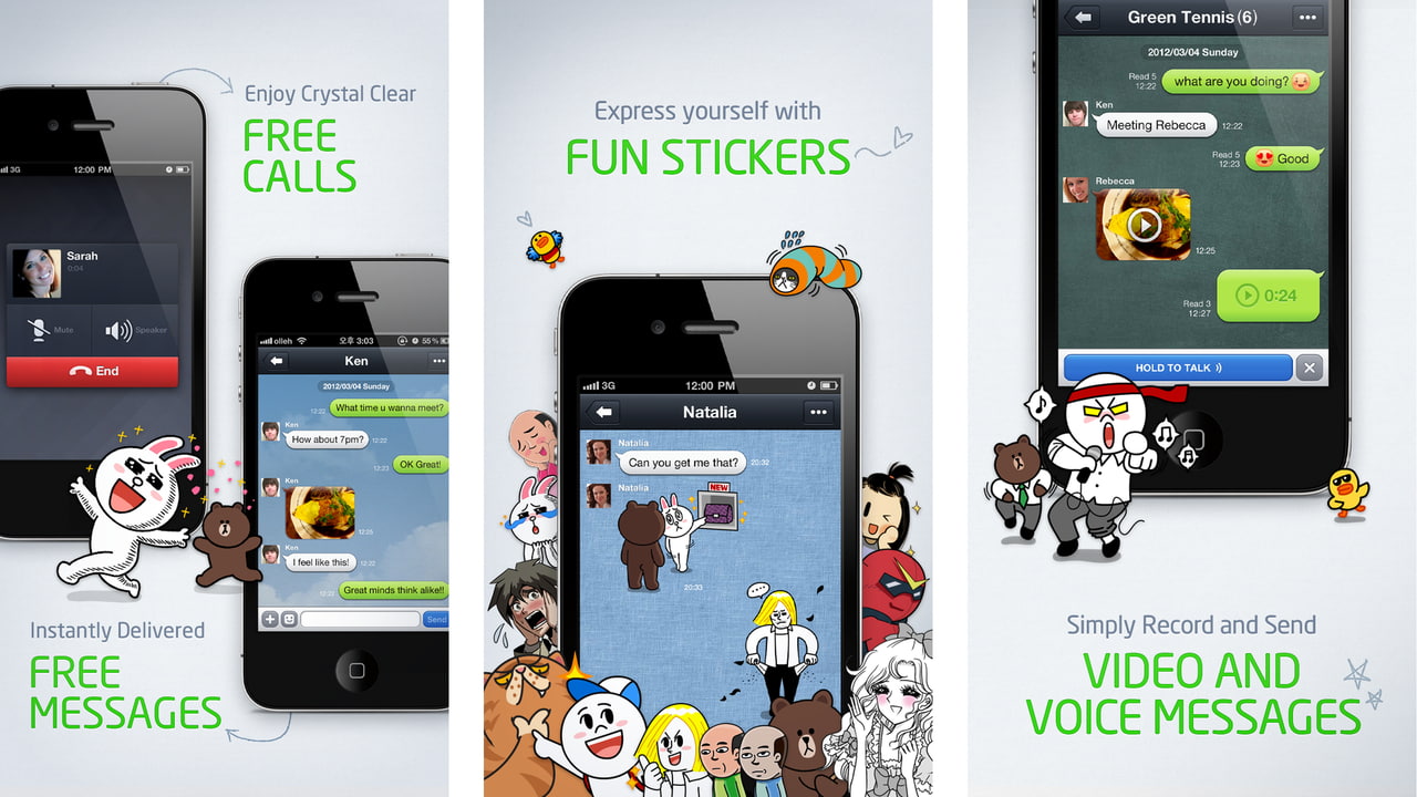 Line Instant Messaging LINE Messaging App Gets Built-In Browser, Feature Improvements - iClarified