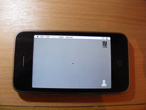Mac OS 7 Running on the iPhone