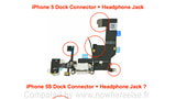 Leaked iPhone 5S Dock Connector, Headphone Jack, Loud Speaker Parts? [Photos]
