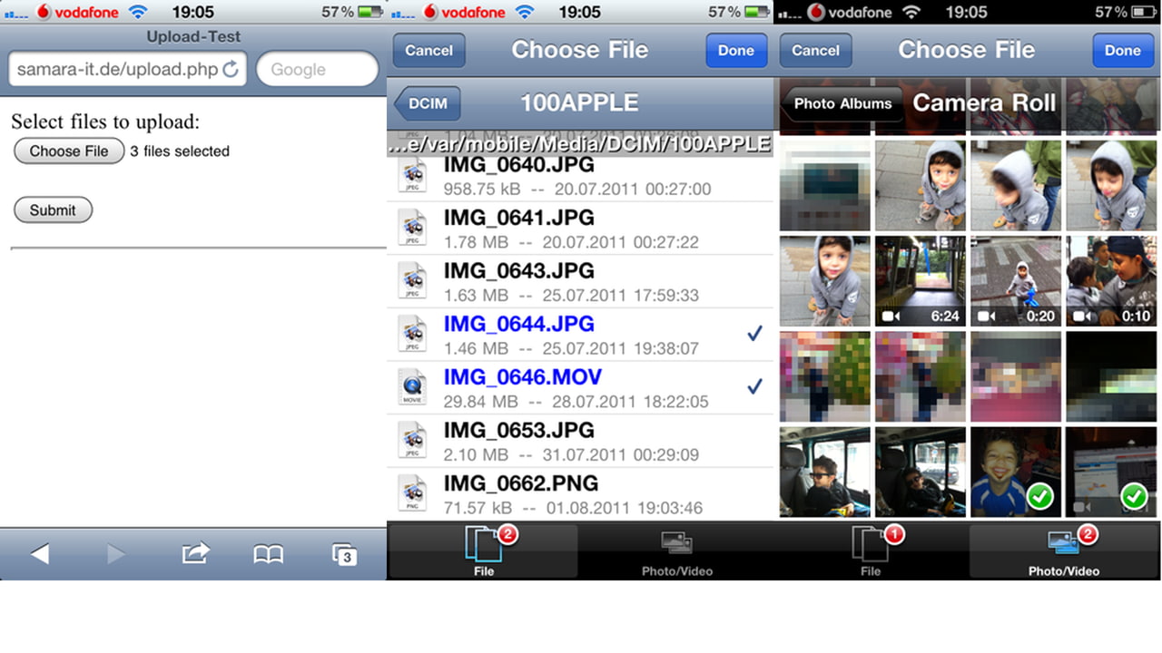 Safari Upload Enabler is Updated With Support for iOS 6 - iClarified