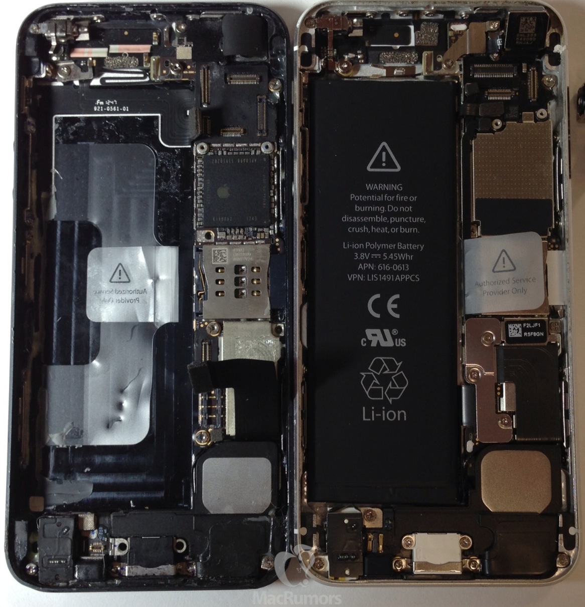 Leaked Iphone 5s Photos Reveal Dual Led Flash 1gb Ram Chip Iclarified