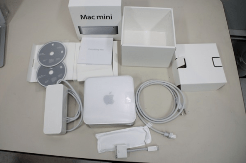 The New Mac Mini Unpackaged and Disassembled